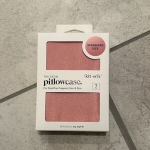 Kitsch Luxurious Satin Pillowcase in Terracotta